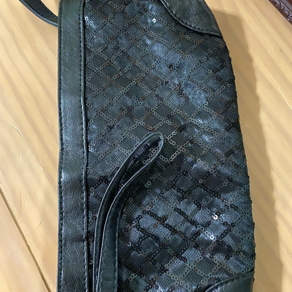 Fancy black clutch for party!